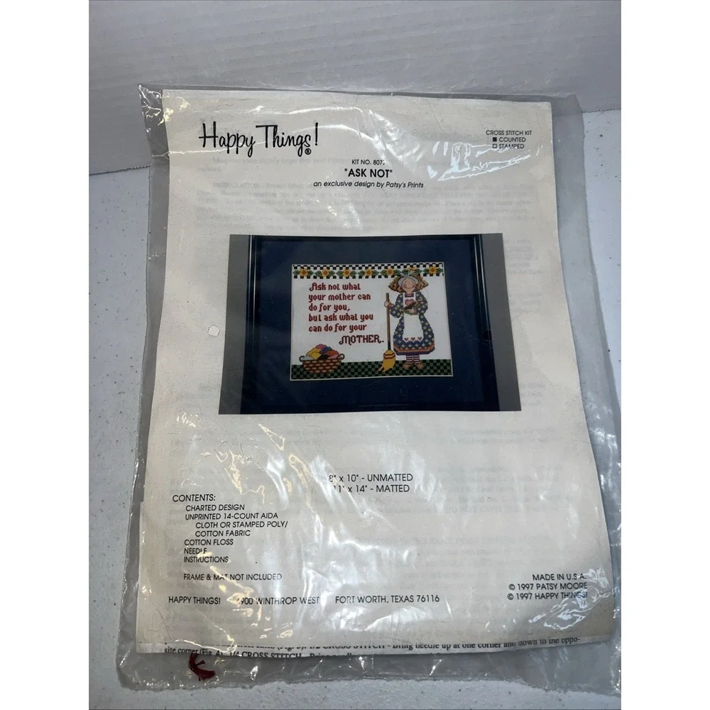 Counted Cross Stitch Kit 